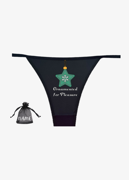 Ornament Christmas Underwear