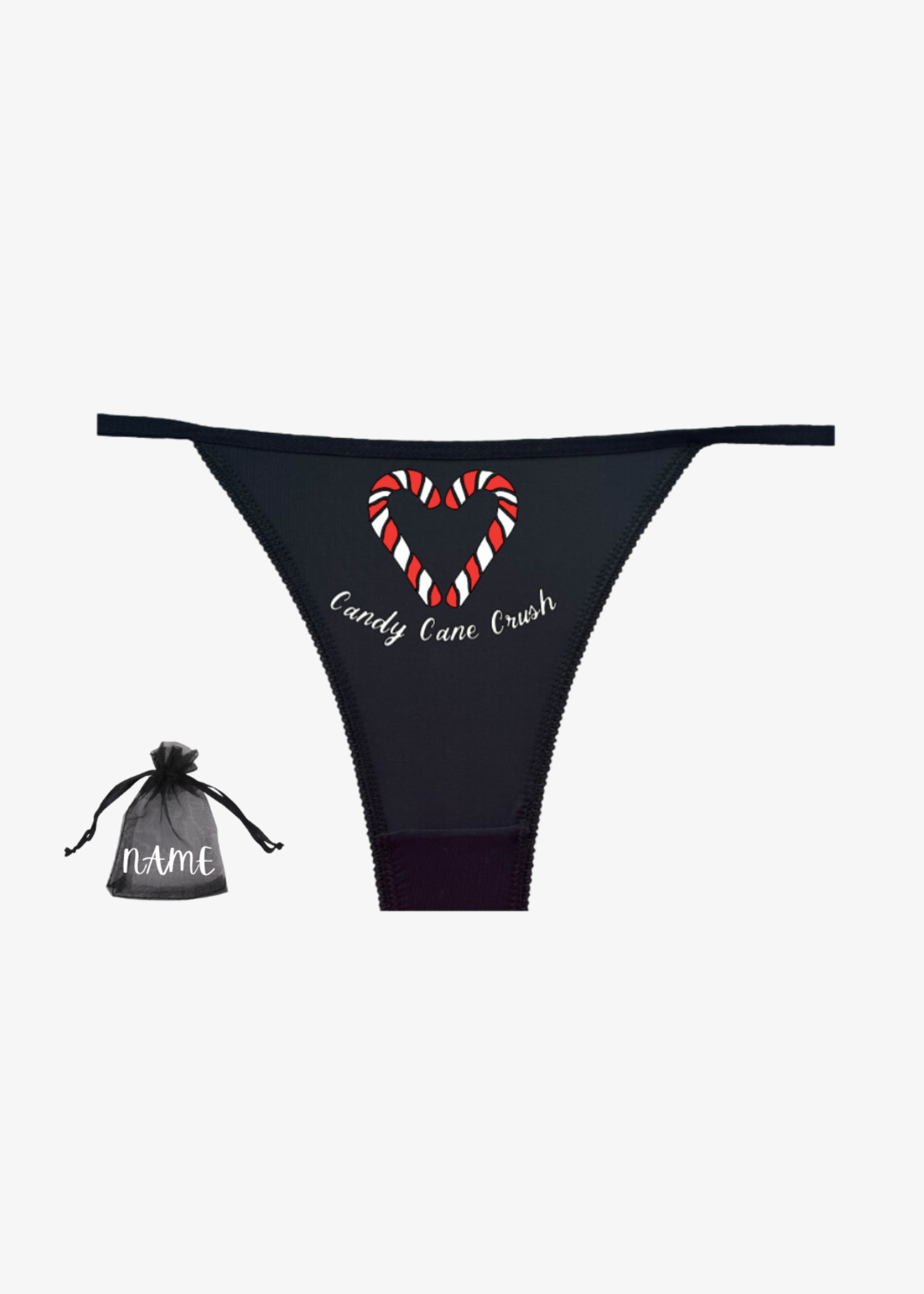 Candy Cane Crush Christmas Underwear