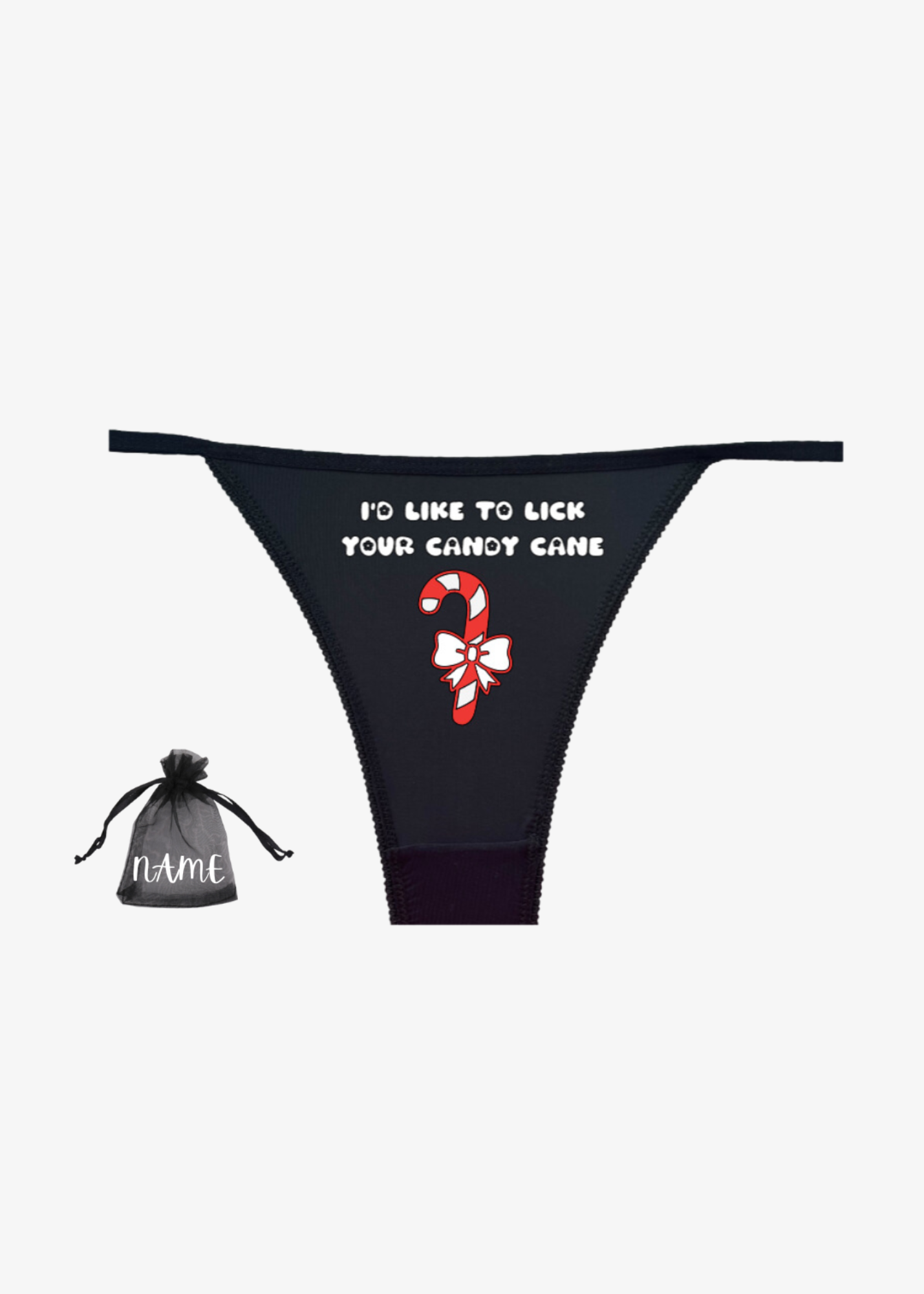 Candy Cane Christmas Underwear
