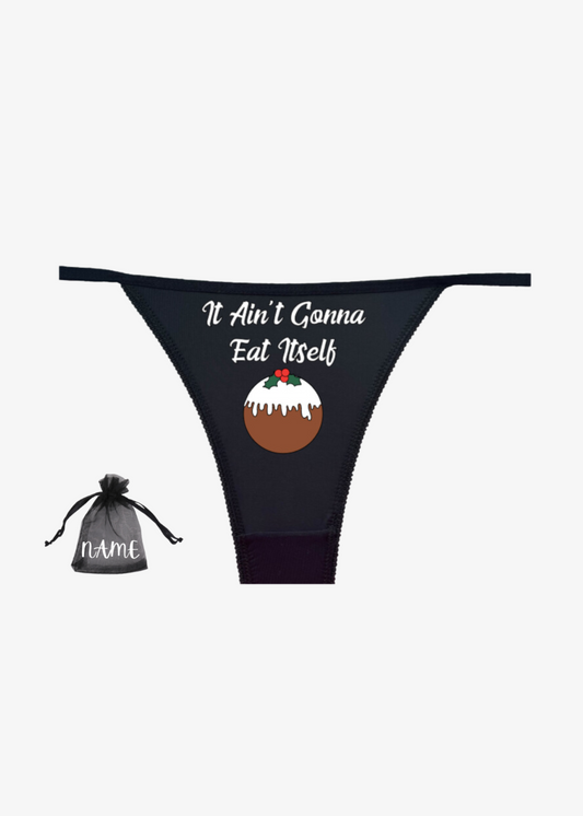 Christmas Pudding Christmas Underwear