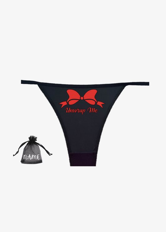 Bow Christmas Underwear