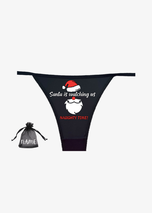 Santa is Watching Christmas Underwear