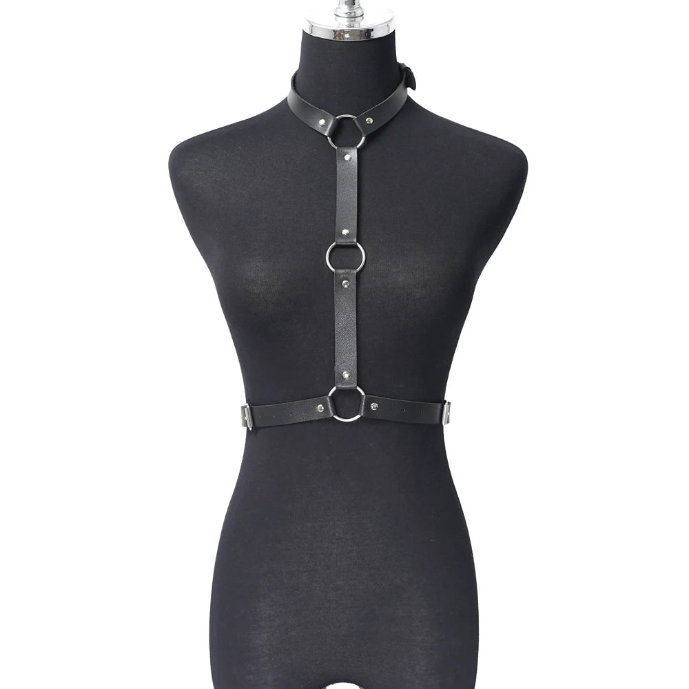 Chest Harness with Bracelet