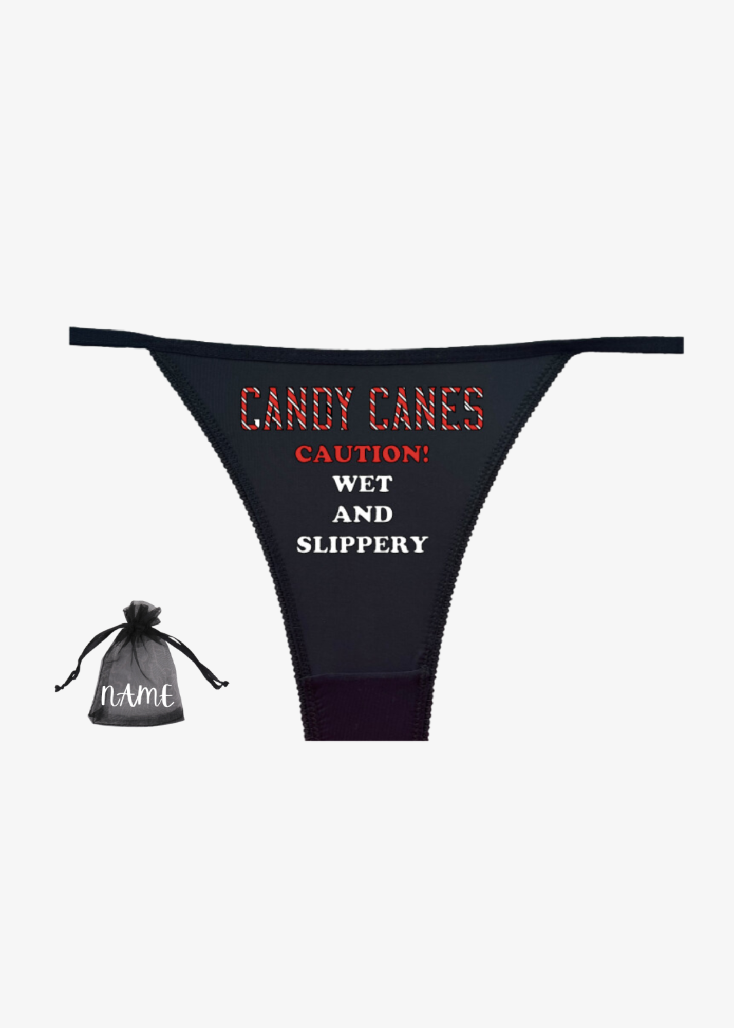 Candy Cane Christmas Underwear