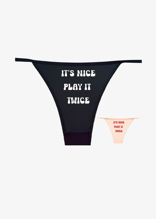 Play it Twice Underwear