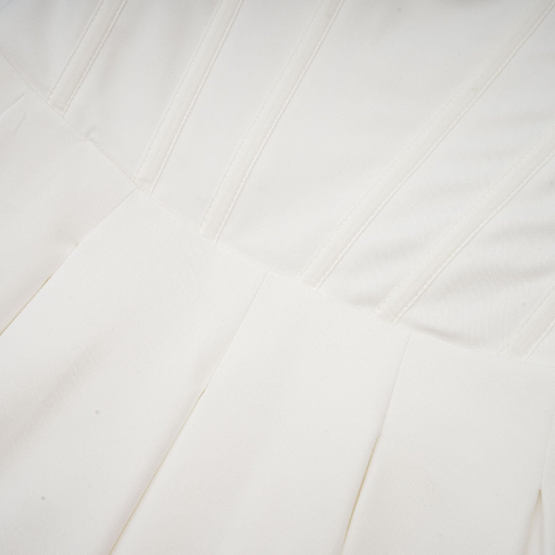 NTMY Maxi Dress Crocus Off-Shoulder Corset Top Midi Dress in White