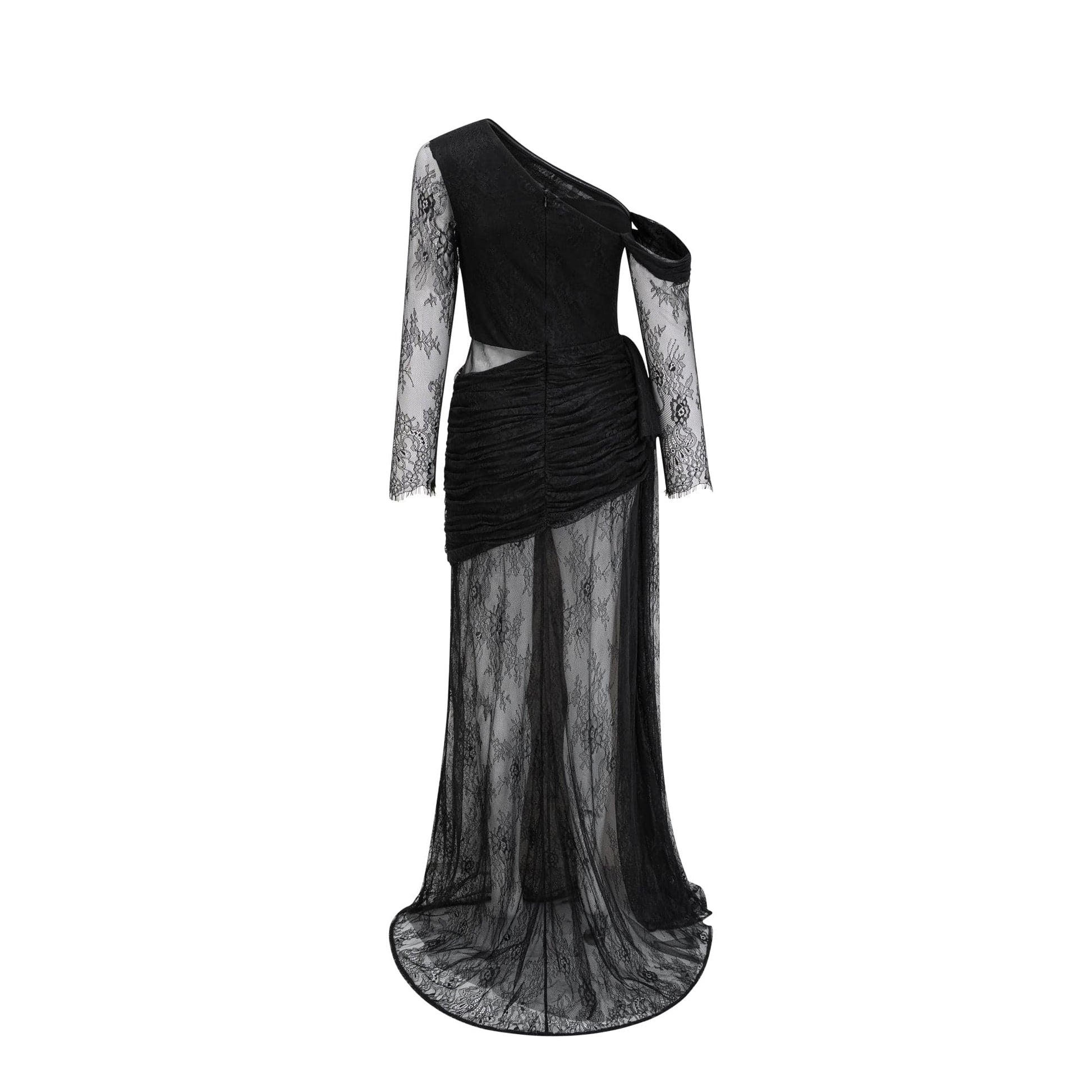 NTMY Maxi Dress Freesia One-Shoulder Cut-Out Full Lace Maxi dress