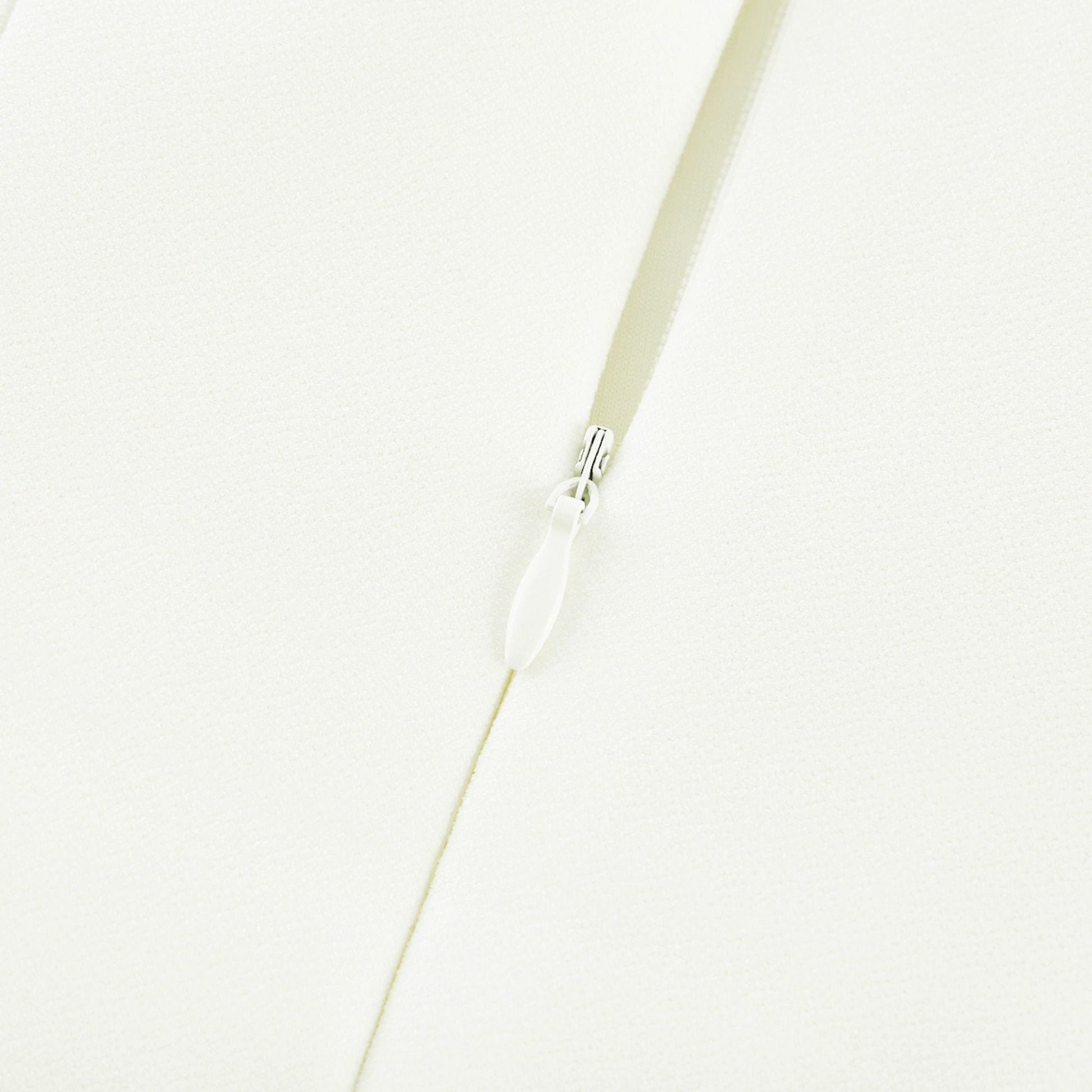 NTMY Midi Dress Gloriosa white pleated flared midi dress in white