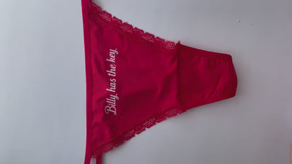 Custom Text Underwear