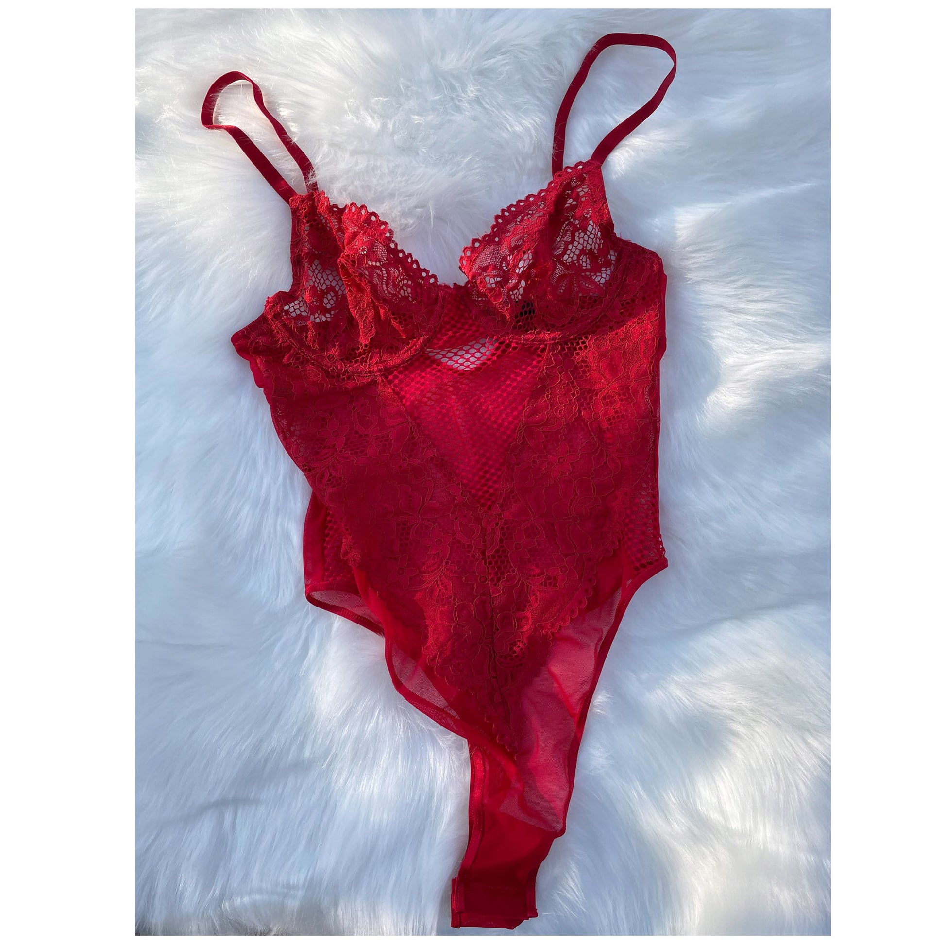 Underwired Corset Lace Bodysuit